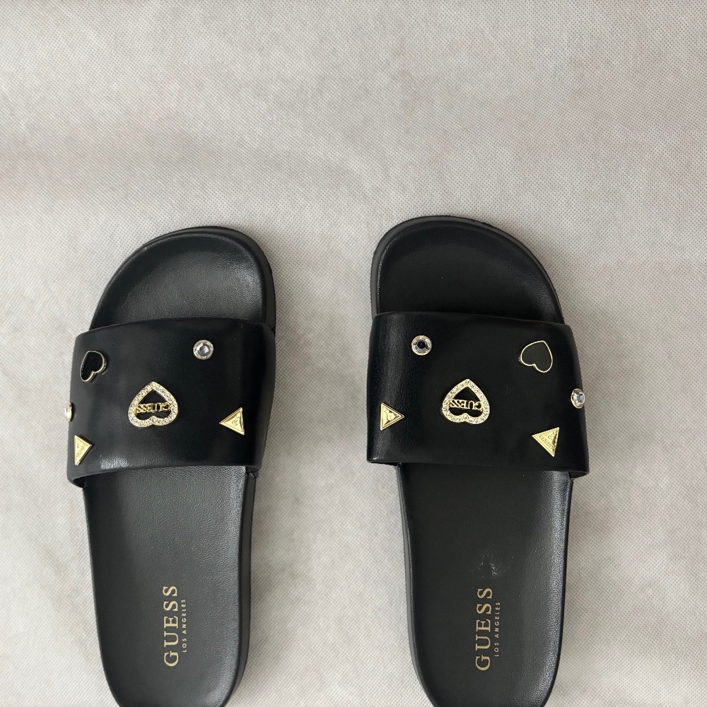 GUESS HEALY T SLIDES